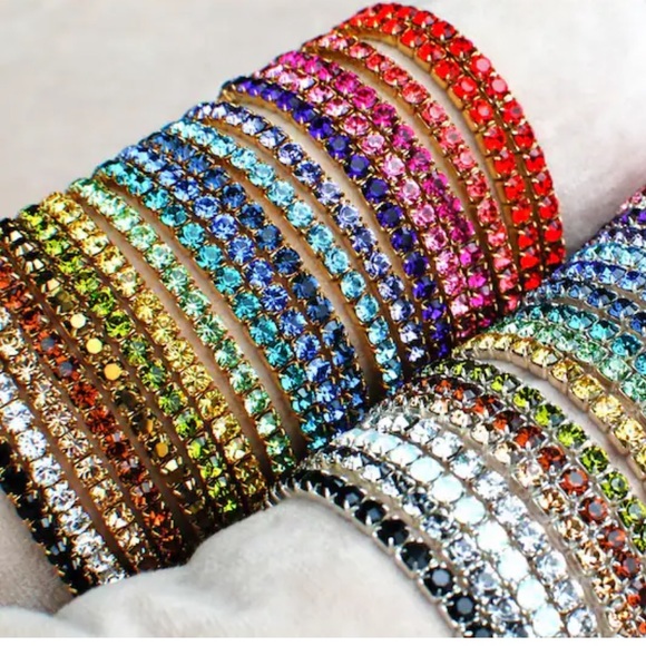 Swarovski Jewelry Swarovski Crystal Stretch Bracelets Poshmark